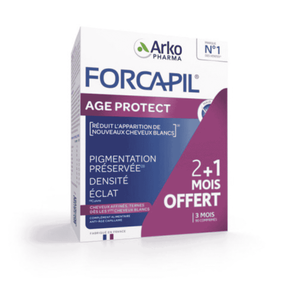Forcapil Age Protect 3 Mois 90 Comprimés