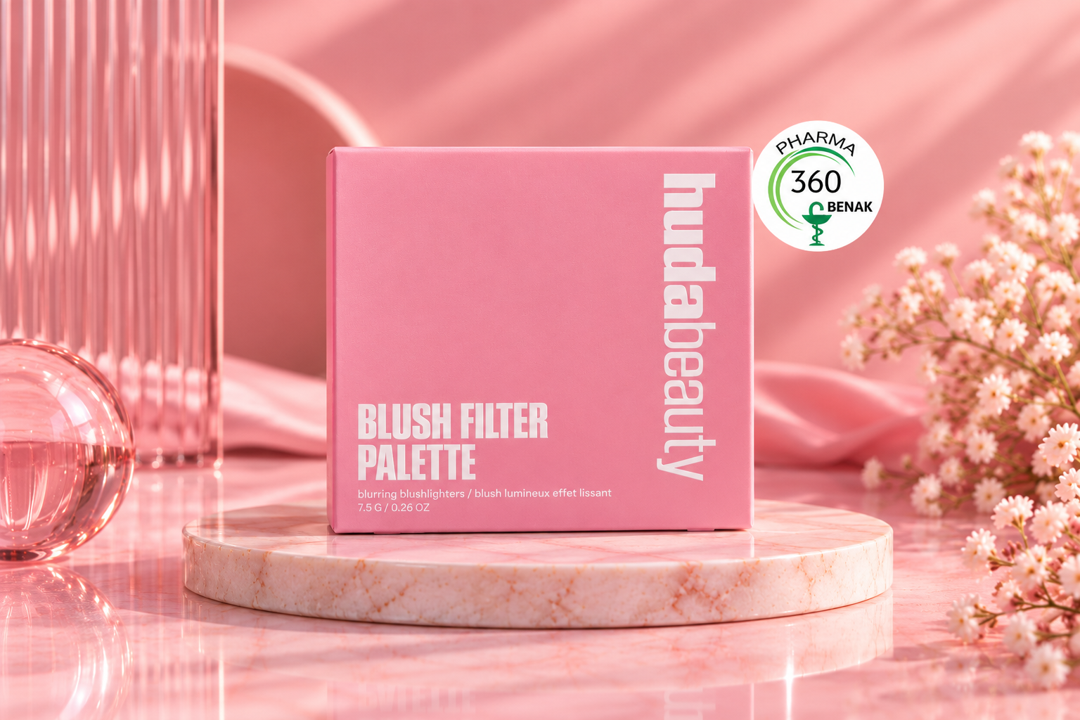 Hudabeauty blush filter palette 