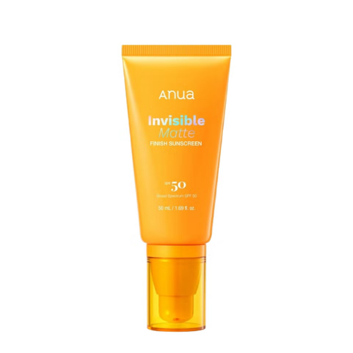 Anua invisible matte spf 50+