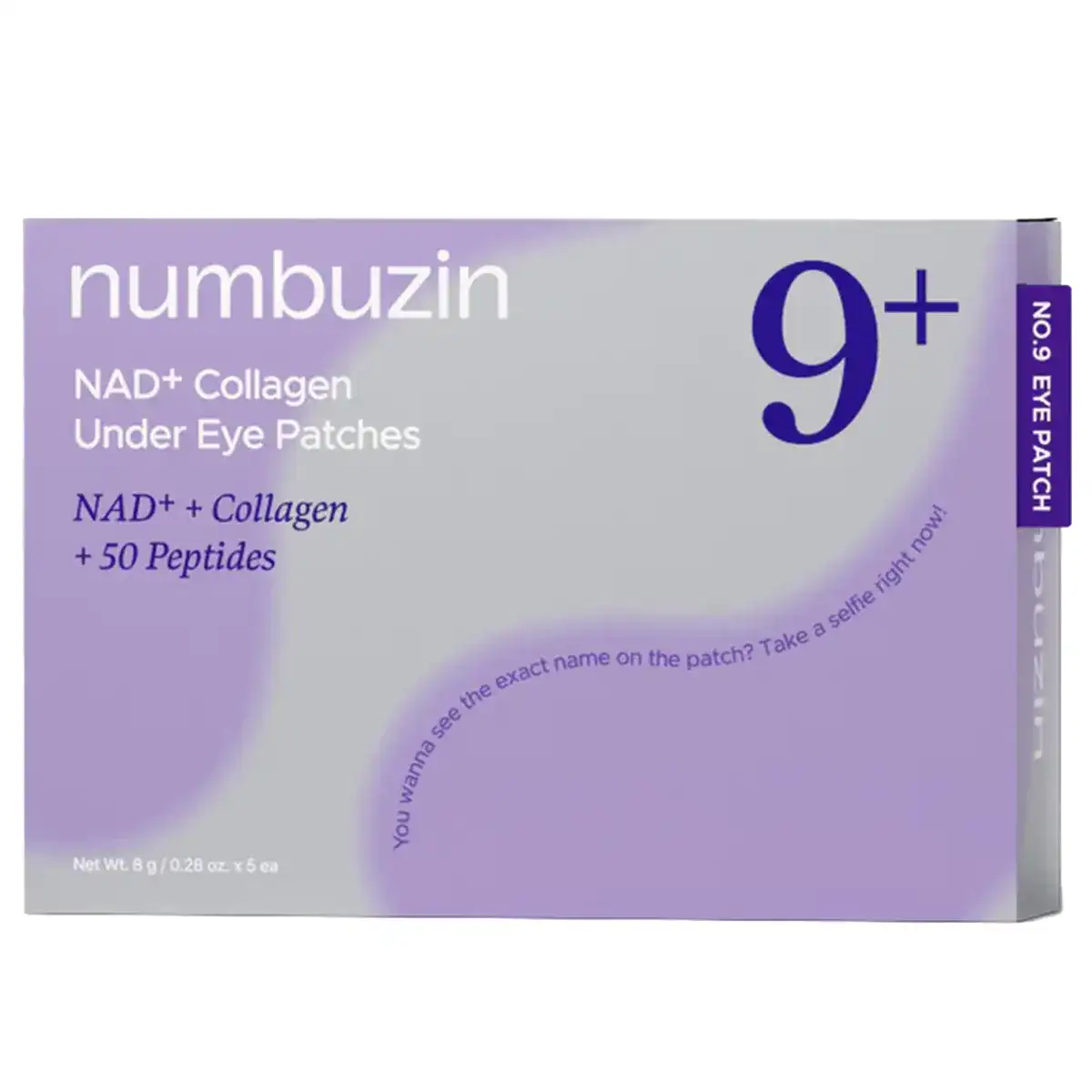 Numbuzin No.9 NAD+ Collagen Under Eye Patches