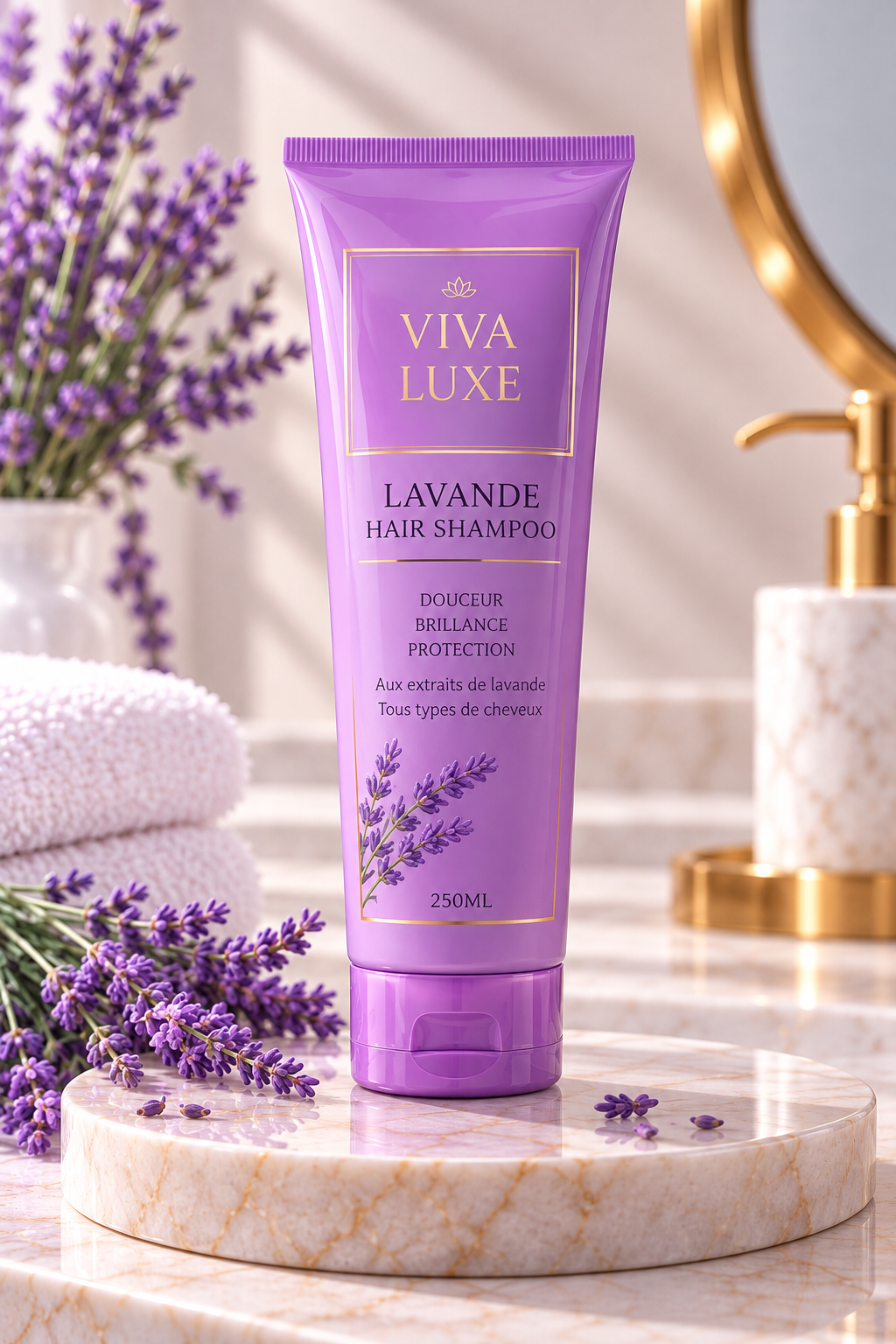 vivaluxe lavender shampooing