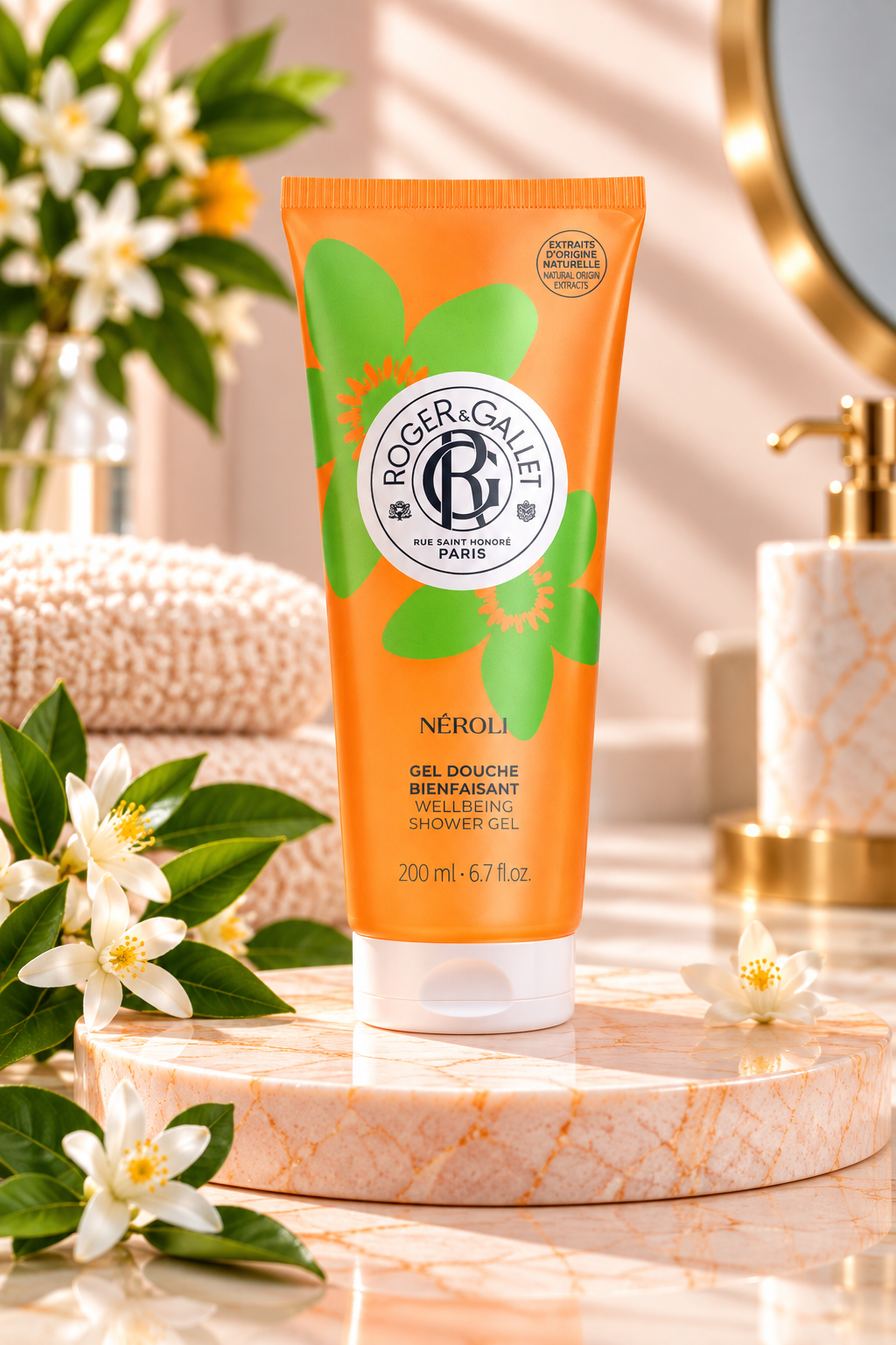 Roger&gallet Néroli Gel Douche 200ml