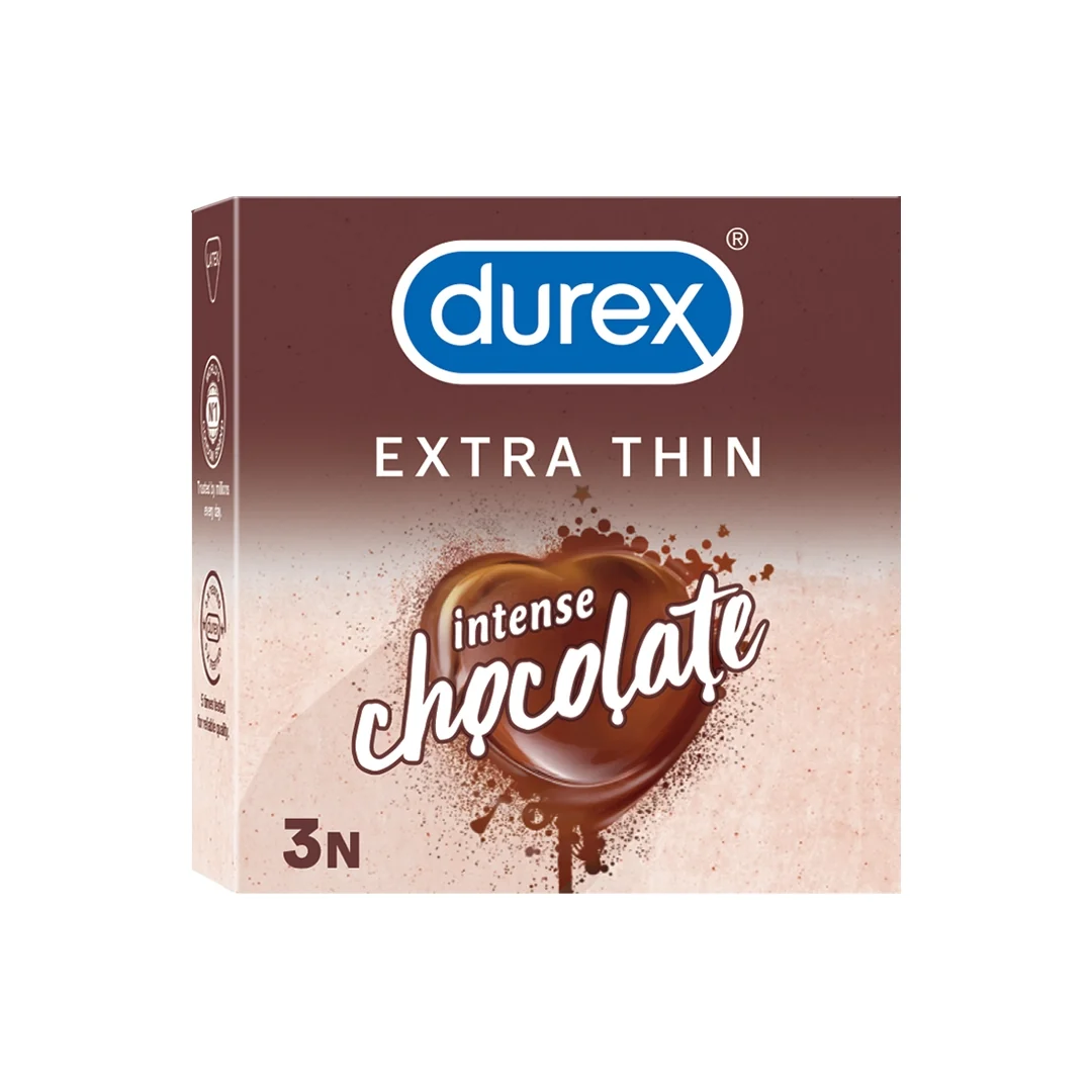 Durex Extra Thin Intense Chocolate – Préservatifs