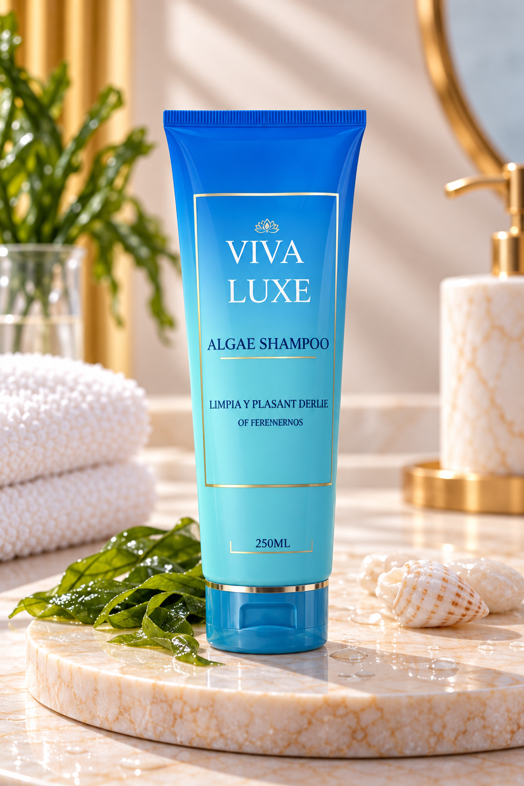 vivaluxe algae shampooing