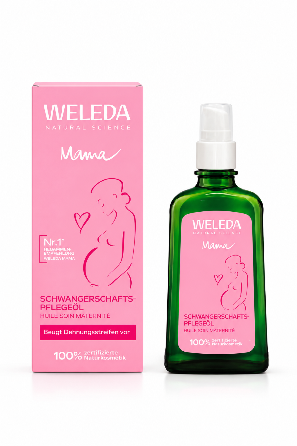 Weleda huile de massage vergetures