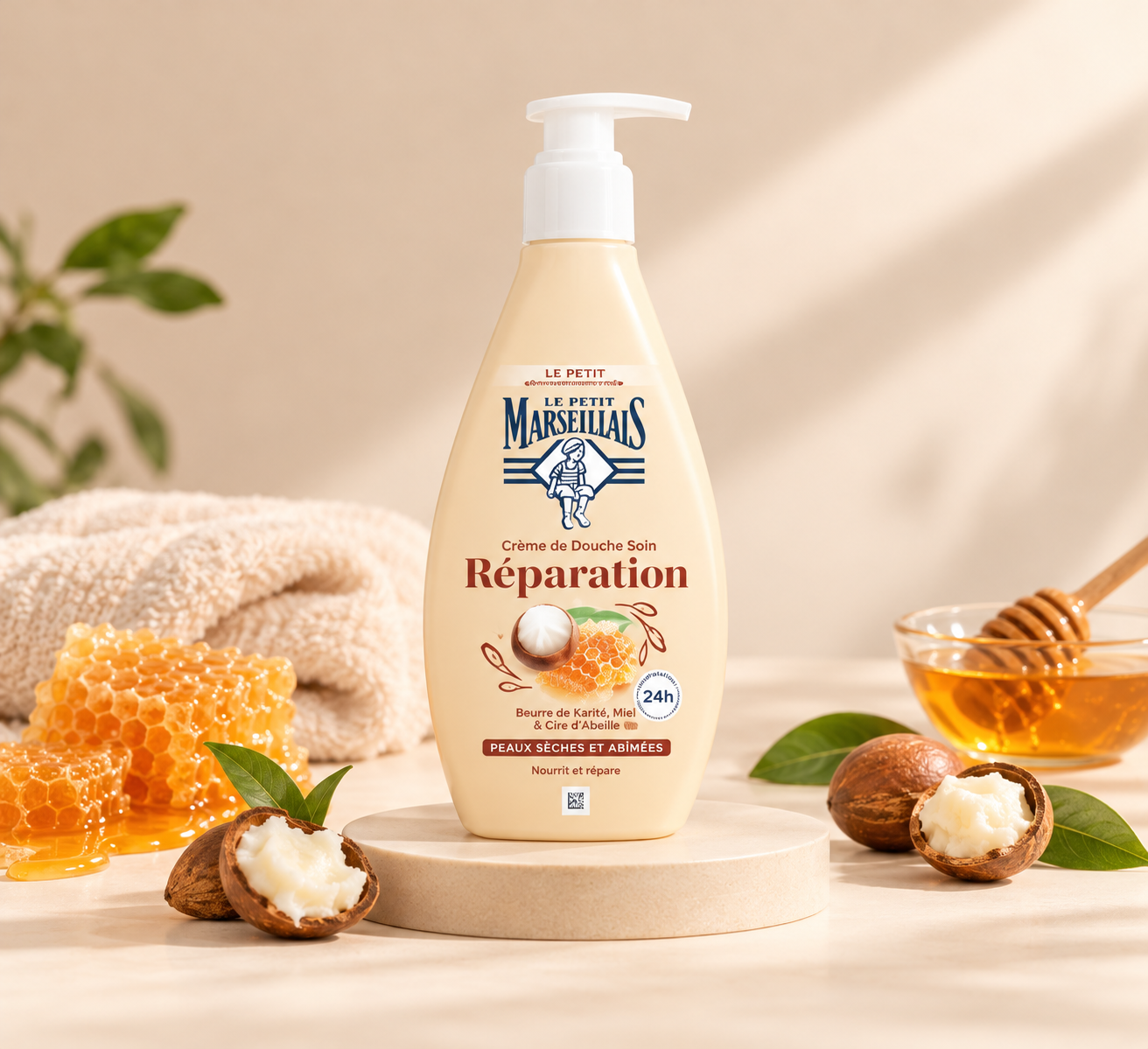 Le petit marseillais lait hydratant beurre de karité 