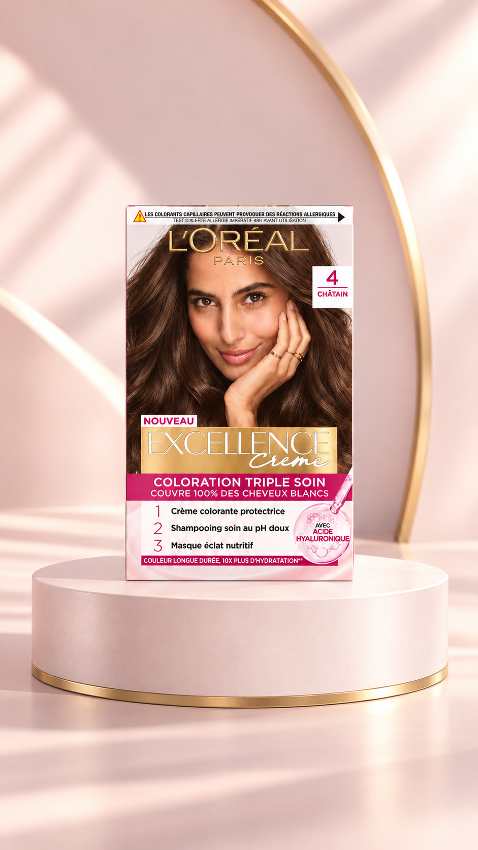 L’Oréal Paris Excellence Crème – N°4 Châtain