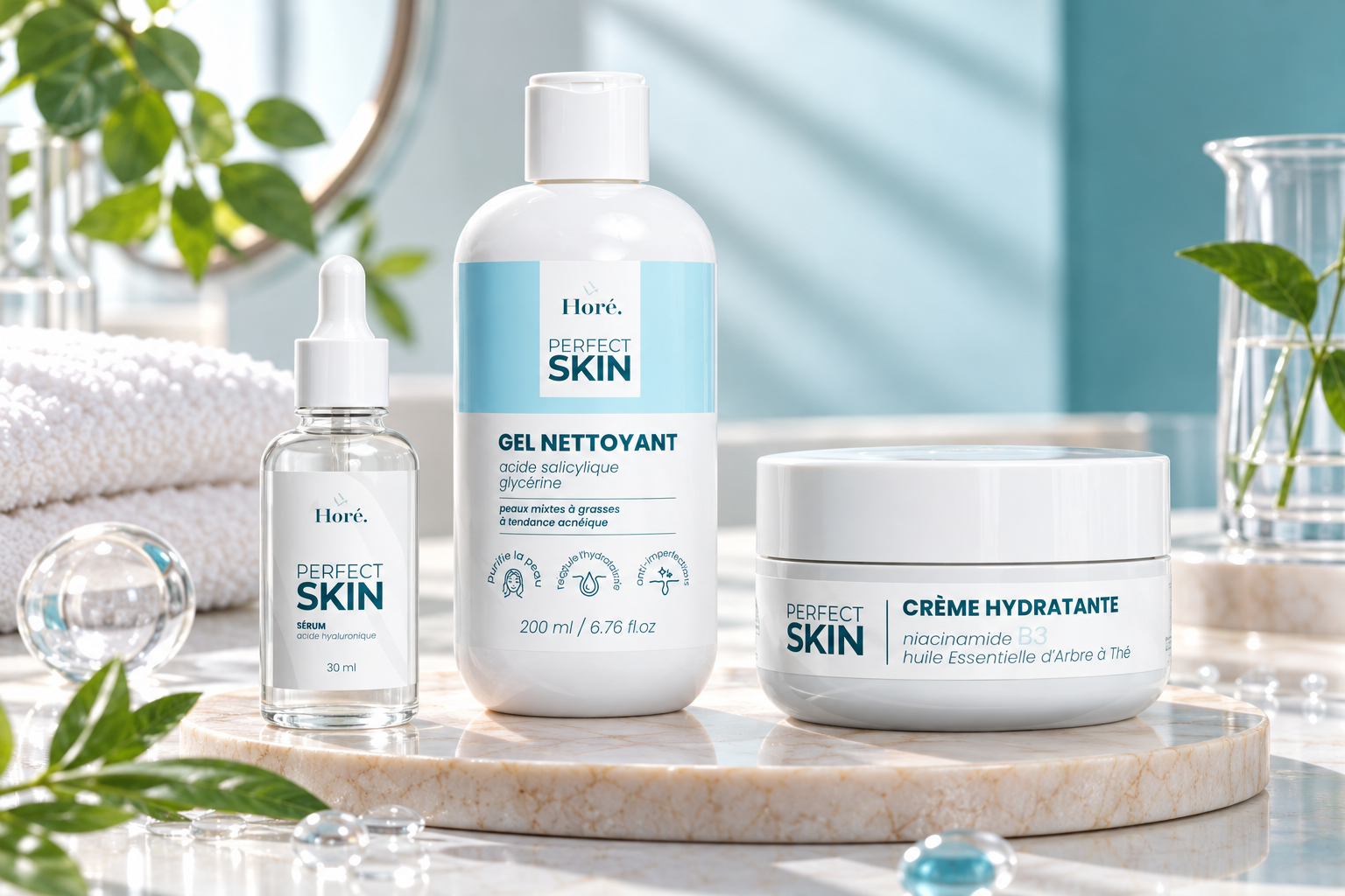 Floré cosmetics pack