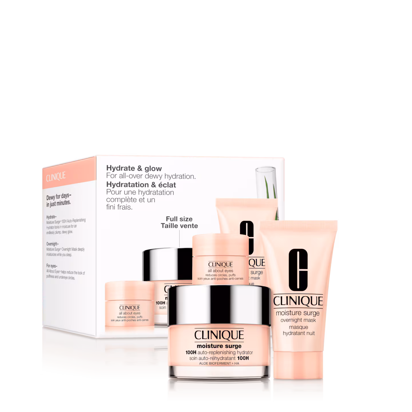coffret Moisture Surge pour une hydratation fraîche et intense