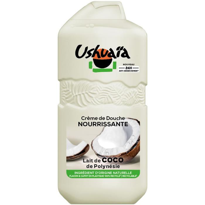 Ushuaïa Crème de Douche Nourrissante au Lait de Coco de Polynésie