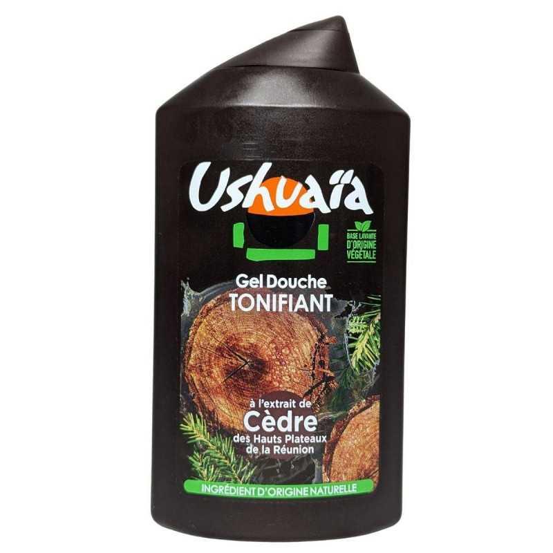 Ushuaïa Gel Douche Tonifiant Énergie – Extrait de Cèdre
