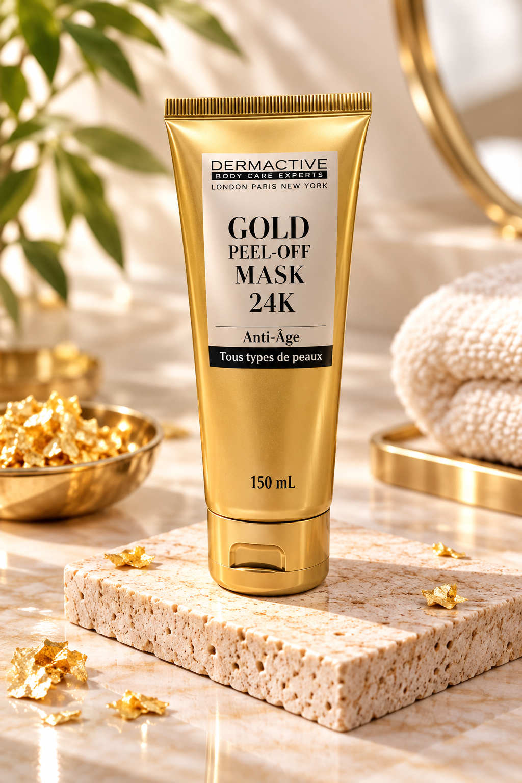 Dermactive gold mask peel off