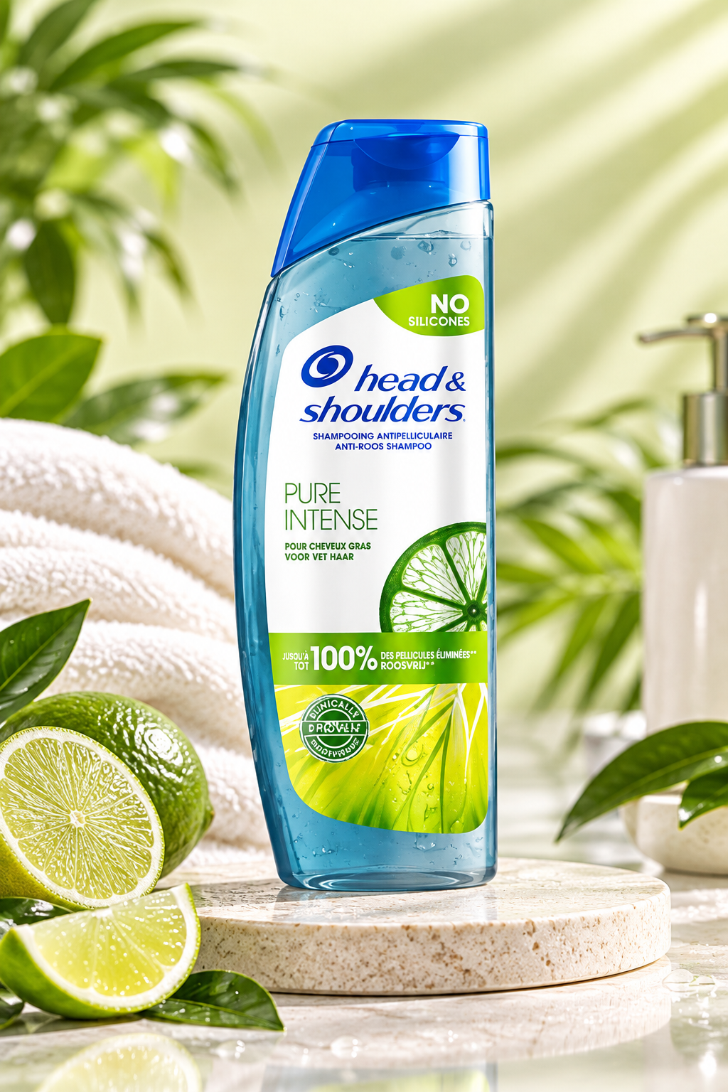 Head & Shoulders pure intense vert 