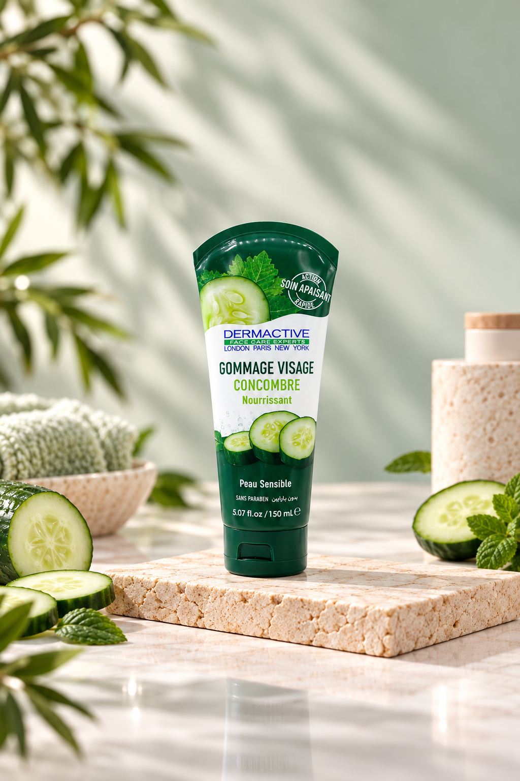 Dermactive gommage concombre