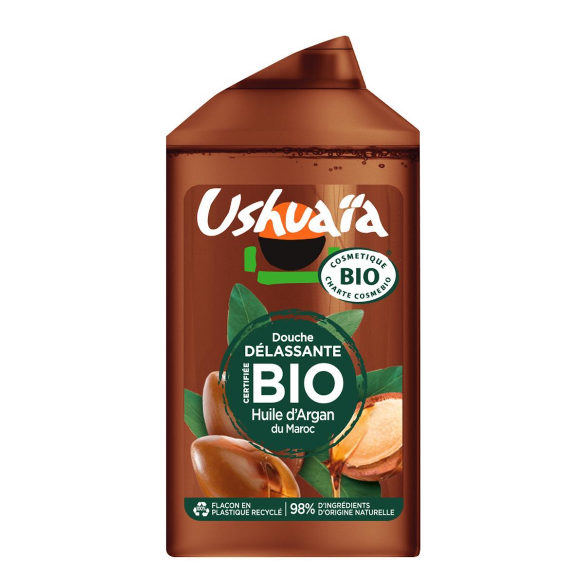 Ushuaïa Gel Douche Délassant à l’Huile d’Argan Bio 🌿