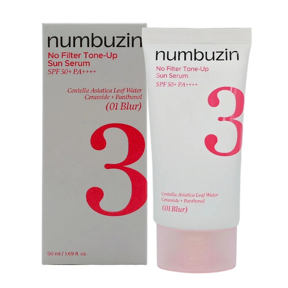  numbuzin No.3 No Filter Tone-Up Sun Serum 