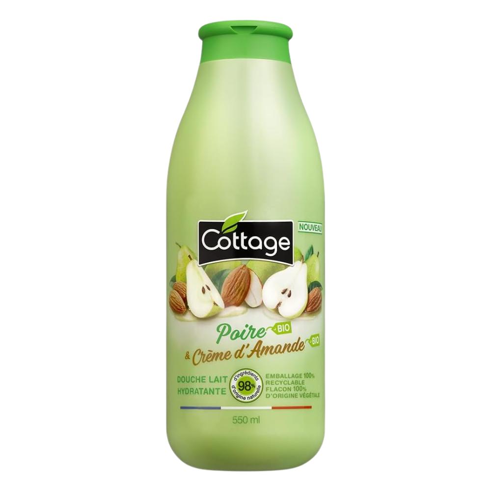 Cottage – Gel douche Poire & Crème d’Amande Bio