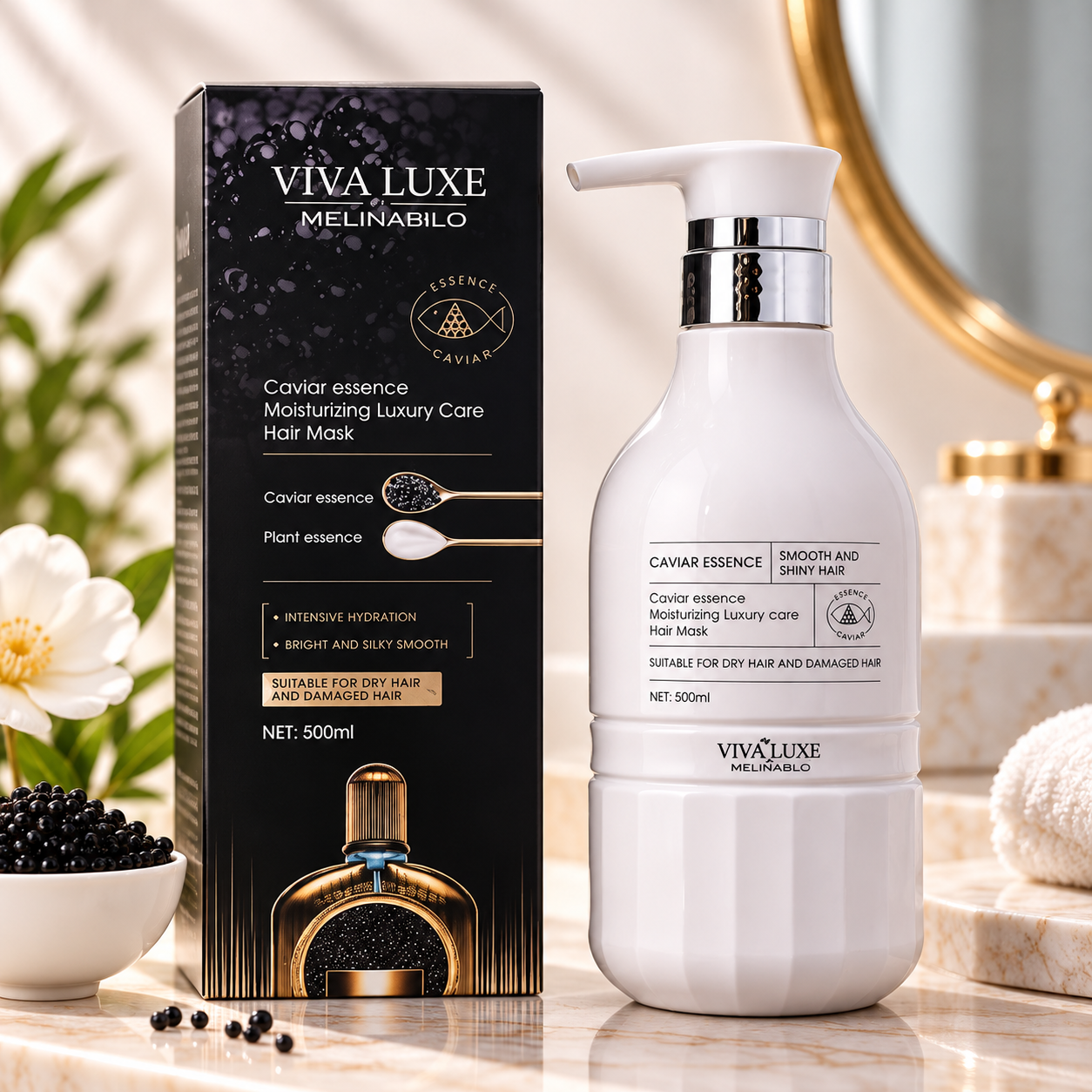 vivaluxe moisturizing hair mask 