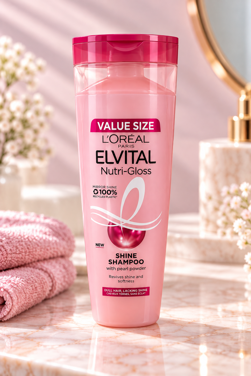 L'oreal elvital nutri-gloss shampoing 