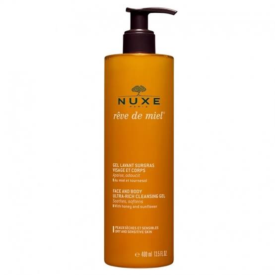 Nuxe gel lavant surgras