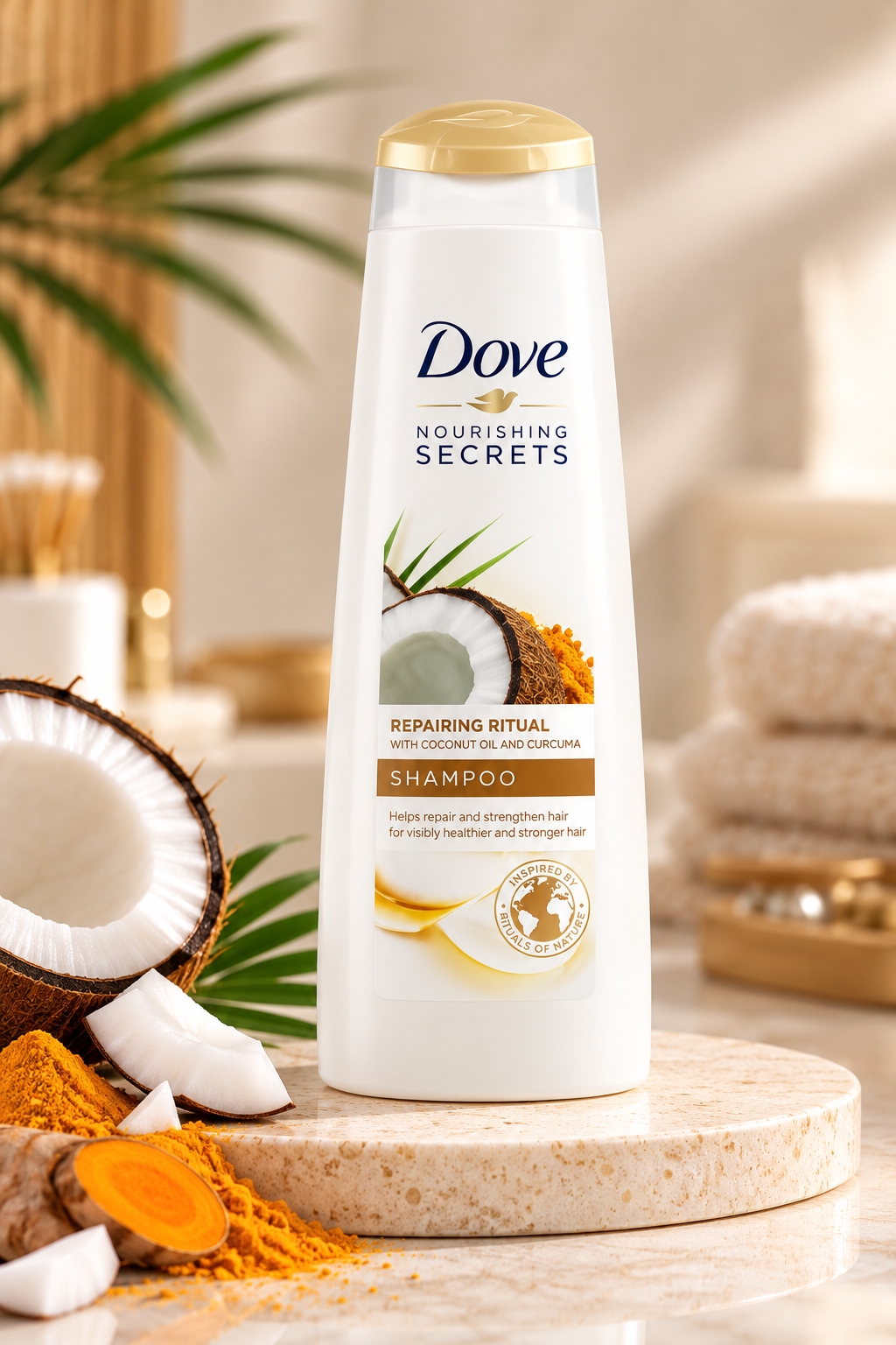 Dove shampoing secret de soin shampoing coco