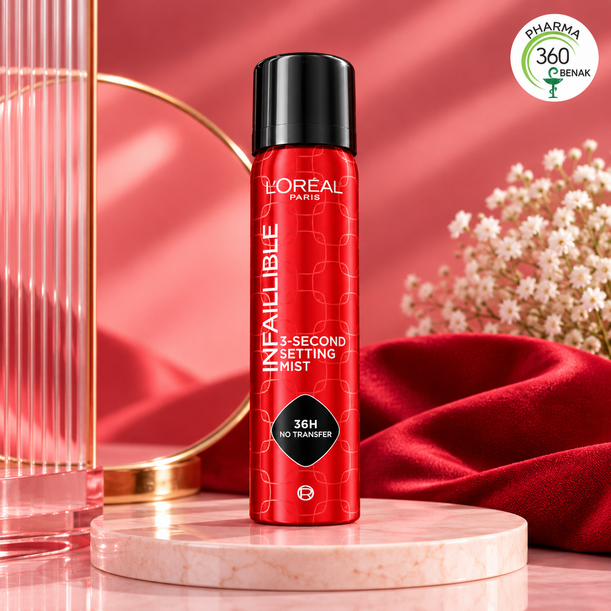 L'oreal infaillble 3-second setting spray 