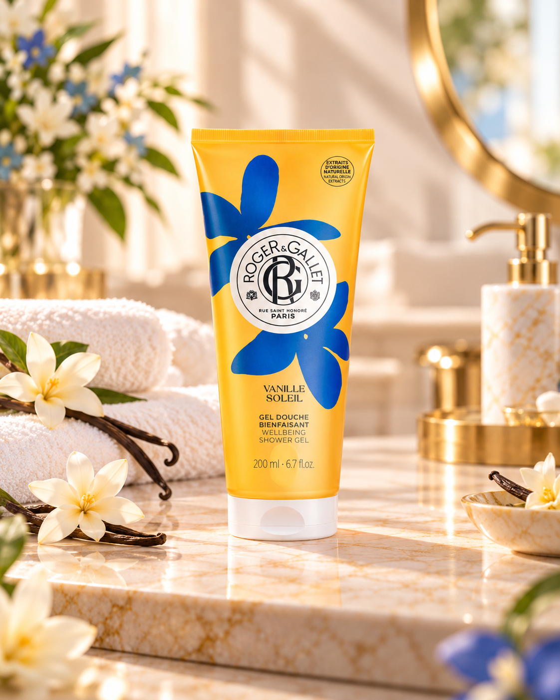 Roger&gallet Vanille Soleil Gel Douche 200ml
