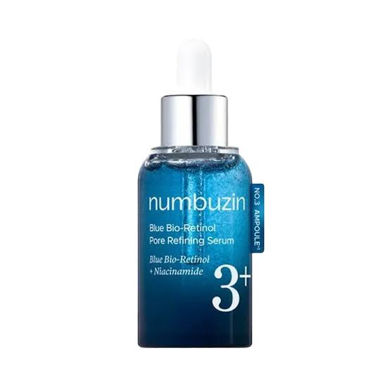 e sérum numbuzin 3+ Blue Bio-Retino