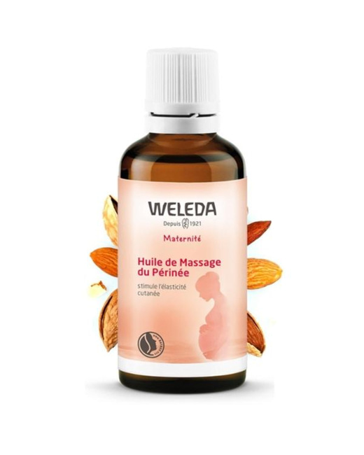 Weleda huile de massage allaitement 