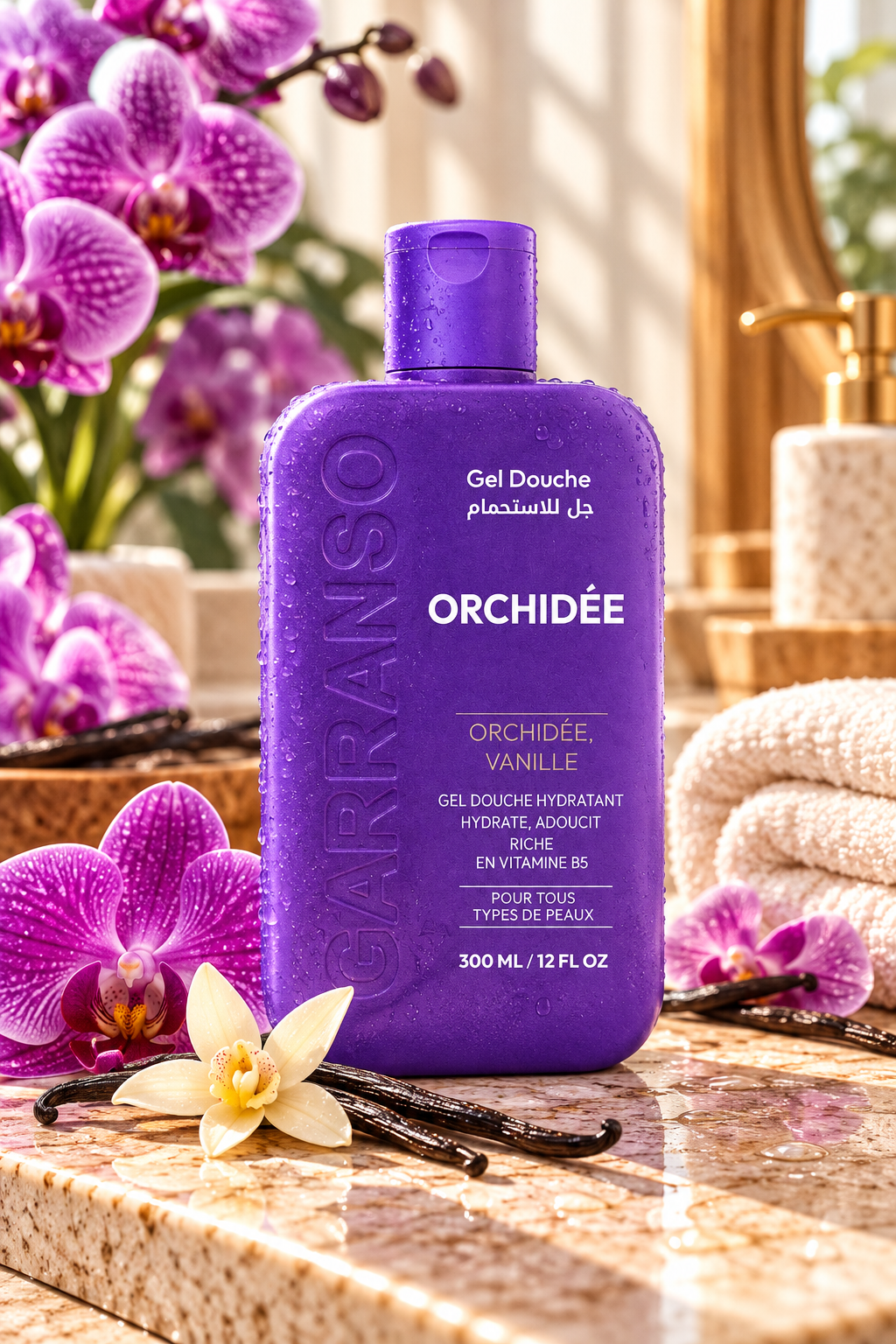 Garranso mino orchidée gel douche 