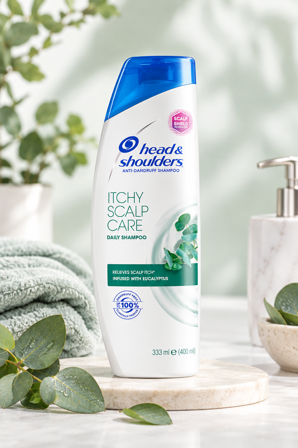 Head  & sholders shampoing itchy scalp 