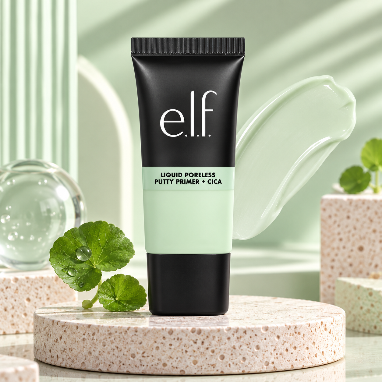 E.l.f liquid poreless putty primer + cica