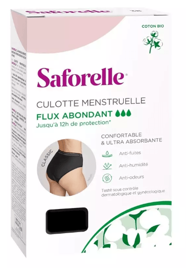 culotte menstruelle Saforelle 