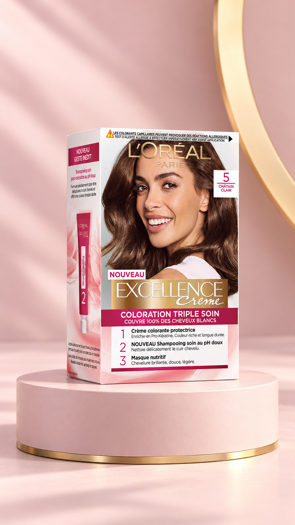 L’Oréal Paris Excellence Crème – N°5 Châtain Clair