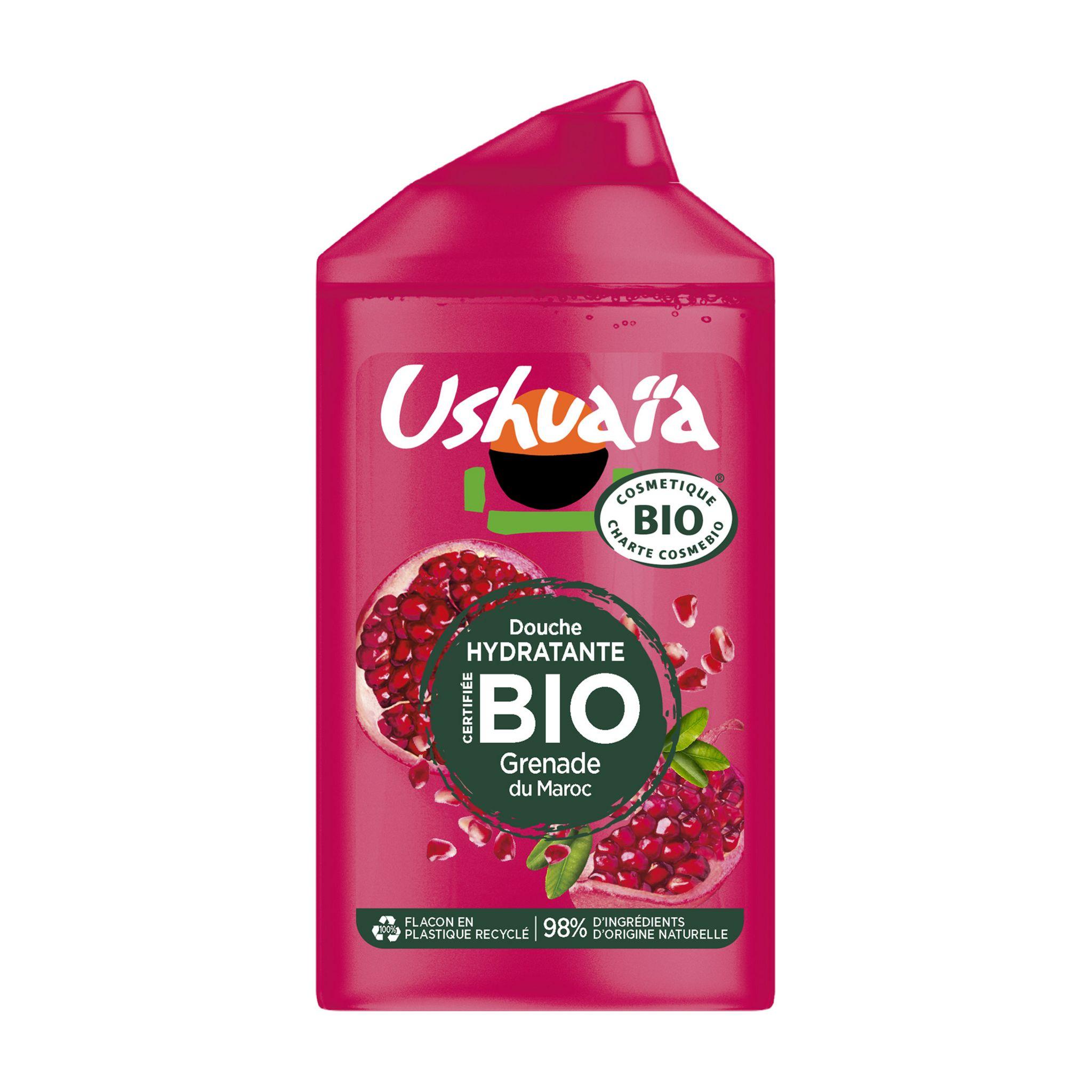 Ushuaïa Gel Douche Bio Grenade du Maroc