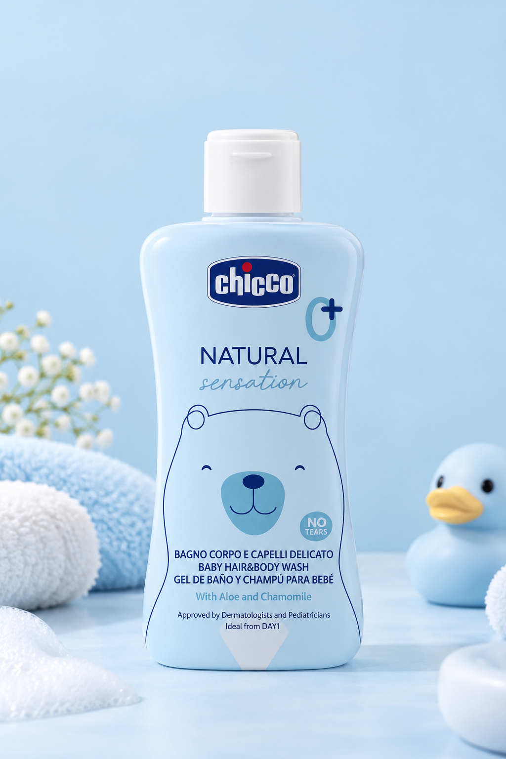 Chicco naturel sensation gel corporel 200 ml