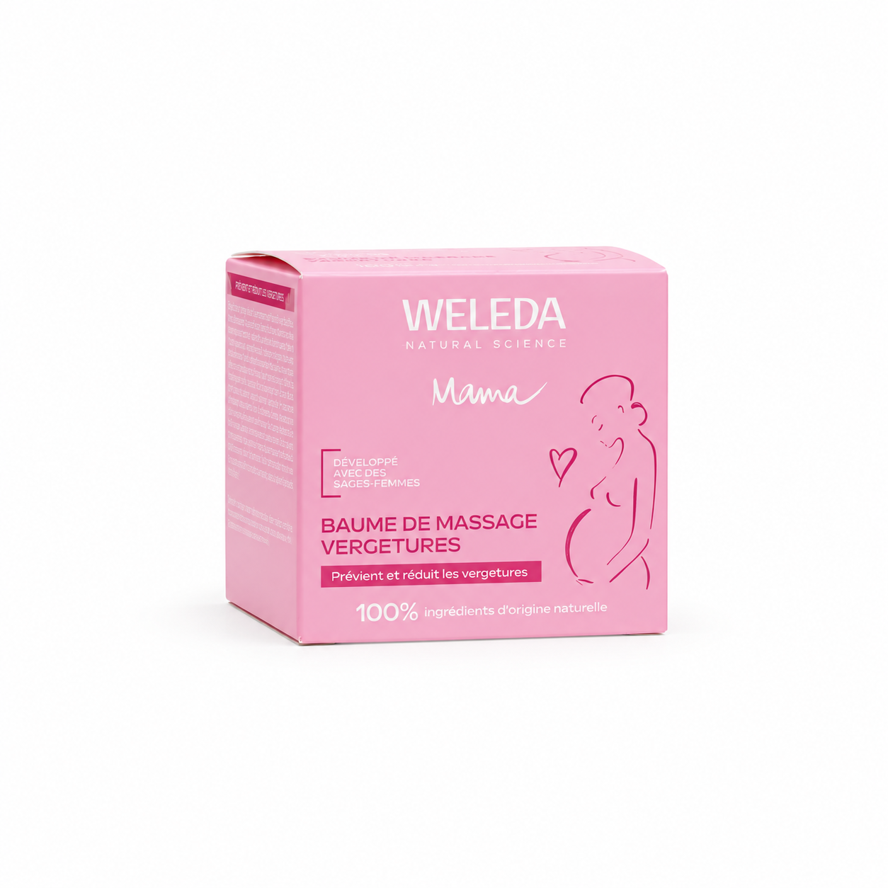 Weleda baume de massage vergetures