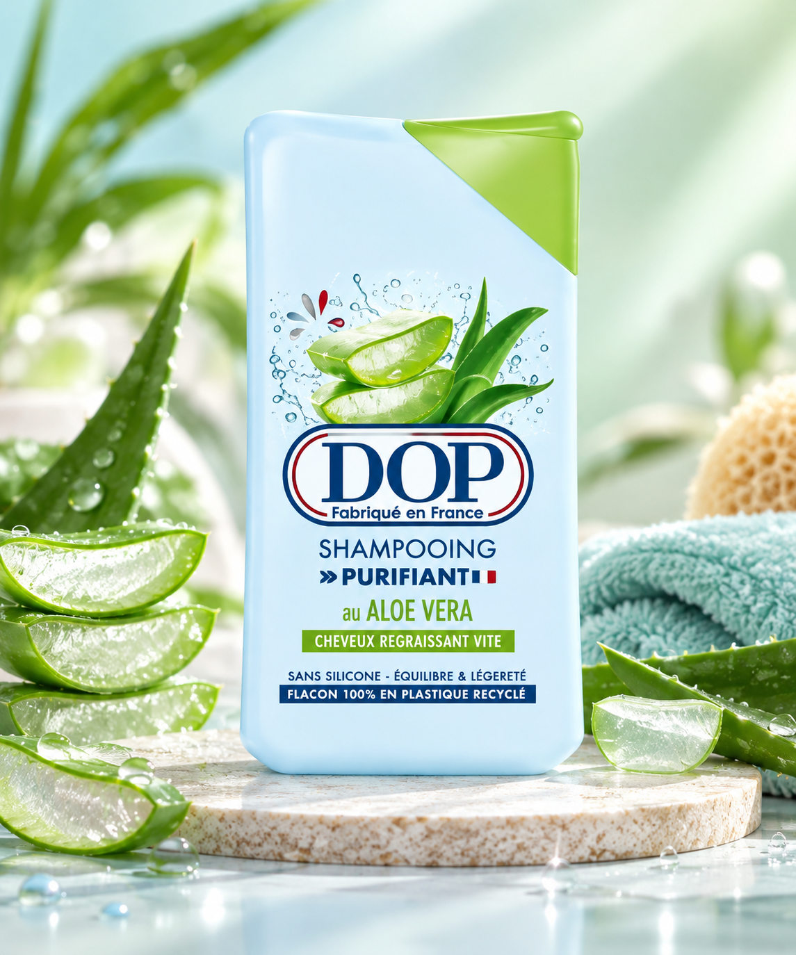 Dop shampoing puriafiant aloe vera