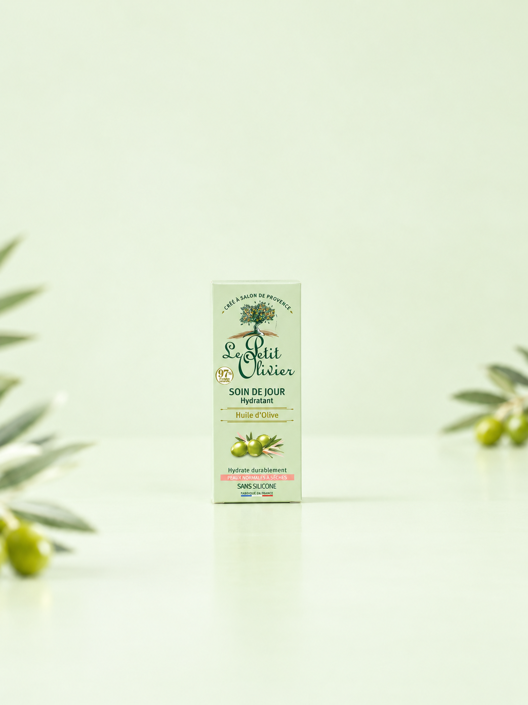 Le petit olivier Soin de Jour hydratant huile d'olive