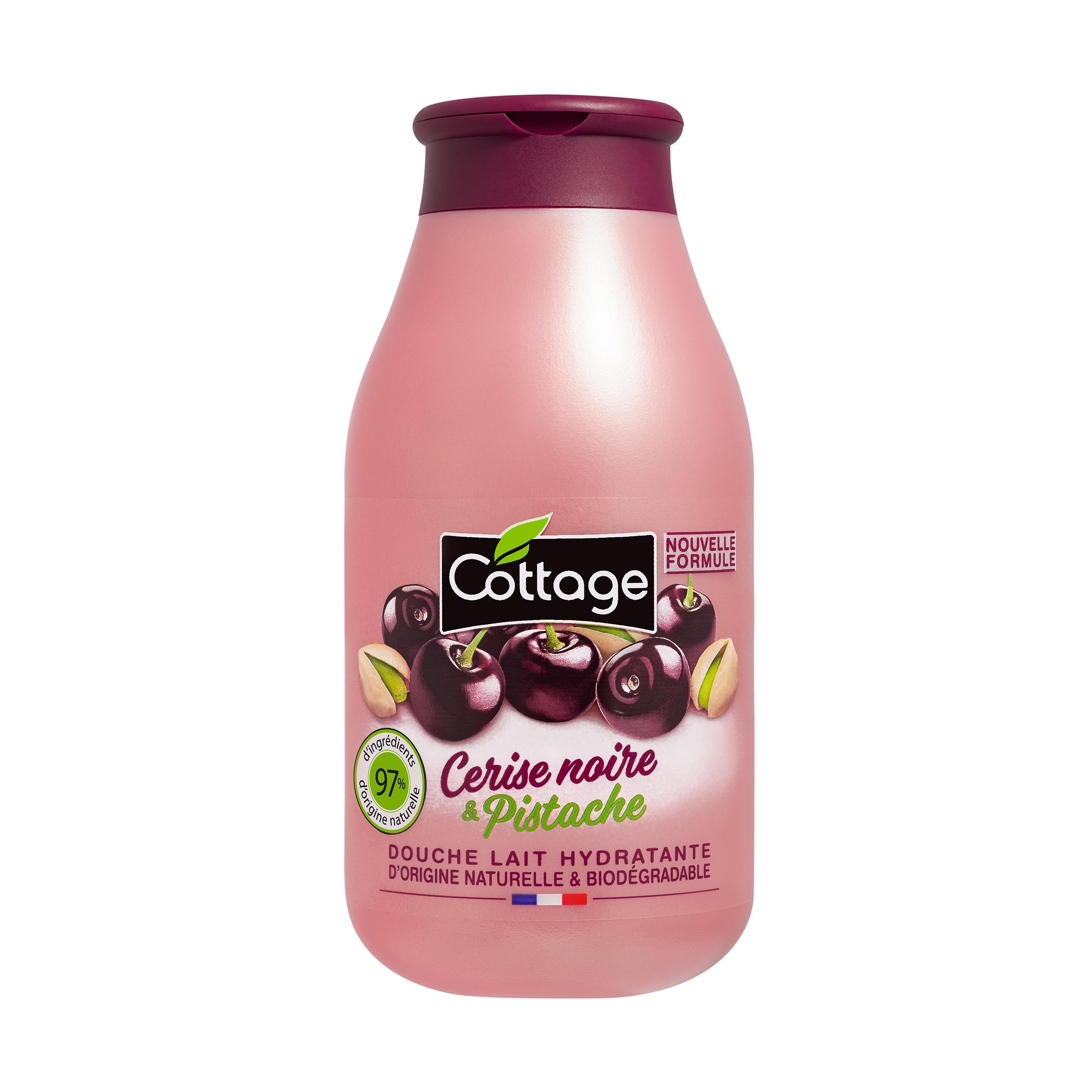 Cottage Douche Lait Hydratante – Cerise Noire & Pistache
