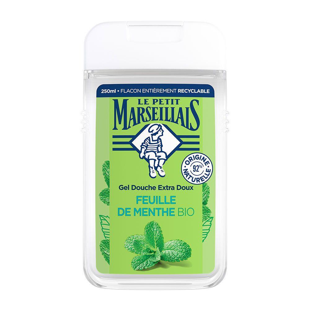 Le Petit Marseillais Gel Douche Extra Doux Feuille de Menthe Bio 