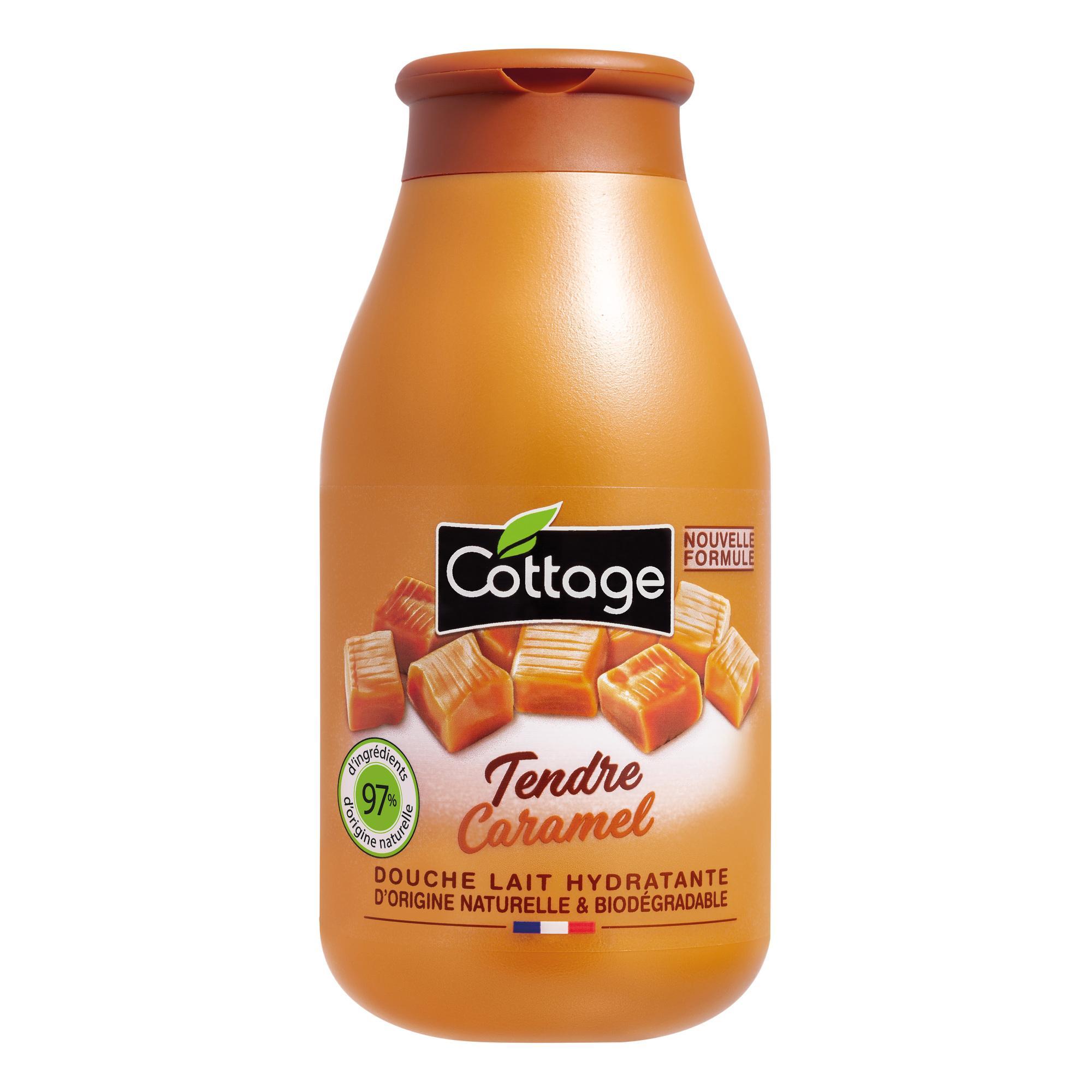 Cottage – Douche Lait Hydratante Tendre Caramel