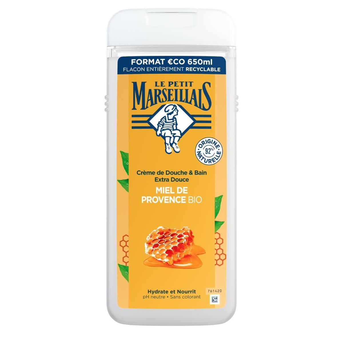 Le Petit Marseillais Crème de Douche & Bain Extra Douce Miel de Provence Bio