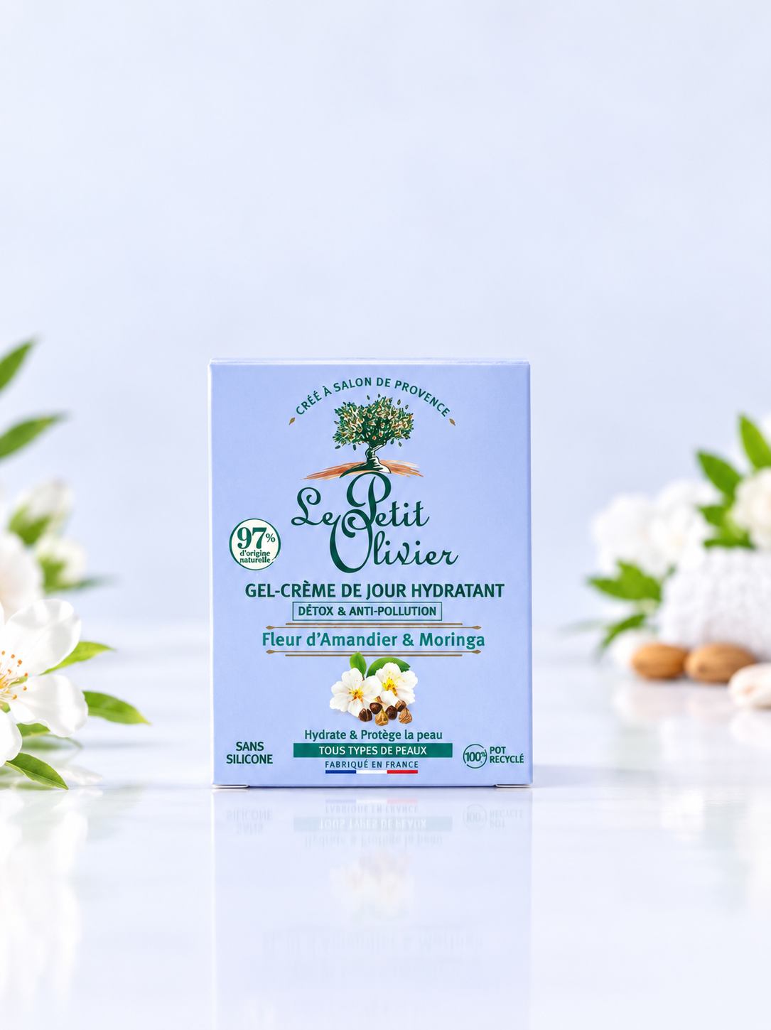 Le petit olivier Gel_creme de jour hydratante 