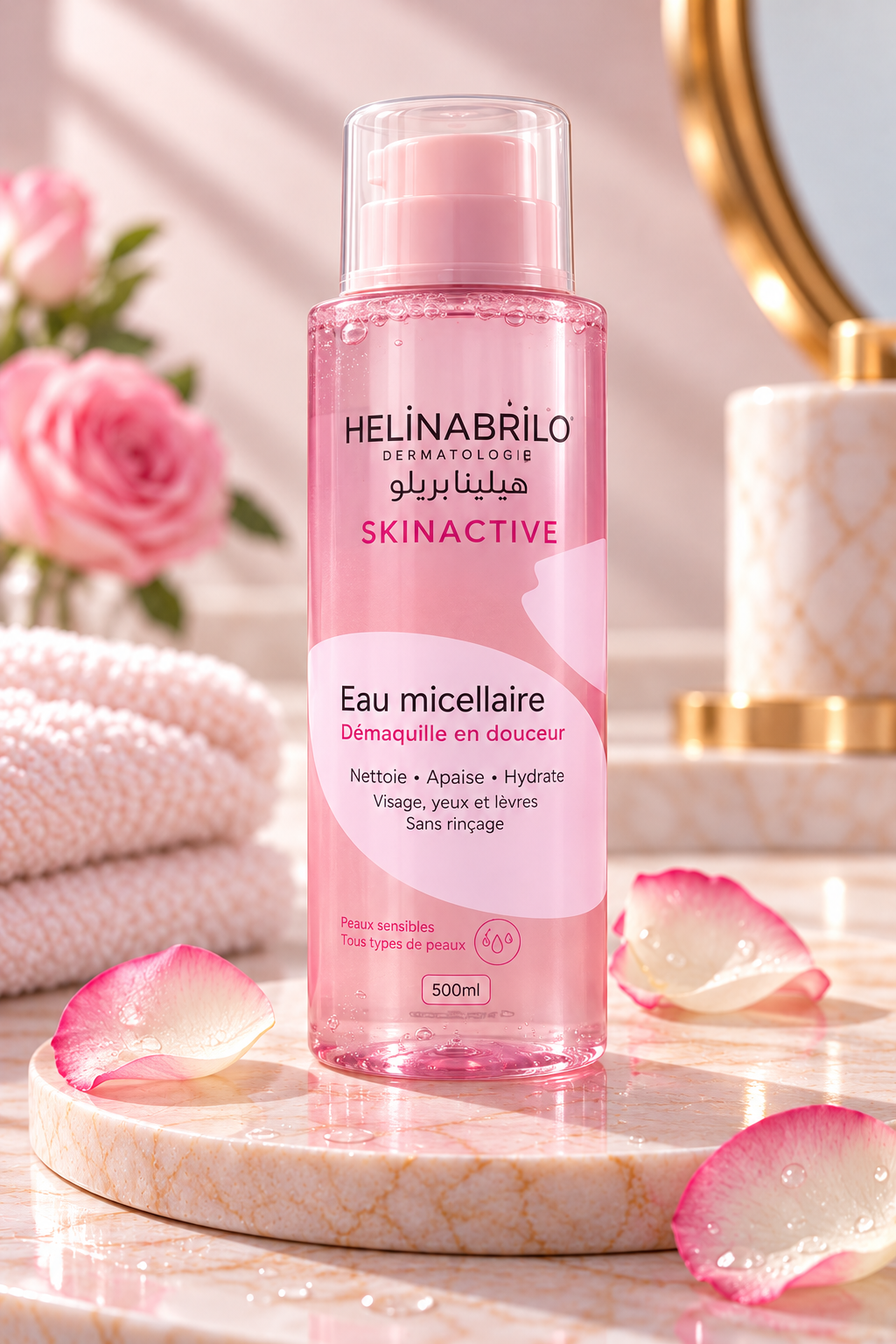 Vivaluxe melinabio eau micellaire